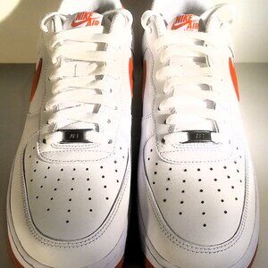 Men's Nike Air Force 1 Shoes Size 12 White Dragon Red New in box